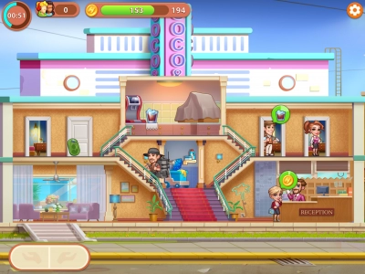 Hotel Frenzy: Home Design - Screenshot No.2